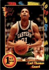 Carl Thomas Basketball Cards 1991 Wild Card Prices