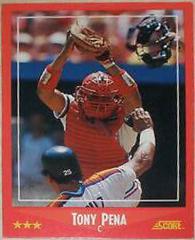 Tony Pena Baseball Cards 1988 Score Prices