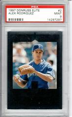 Alex Rodriguez #2 Baseball Cards 1997 Panini Donruss Elite Prices