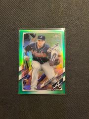 Austin Riley [Green Refractor] #194 Baseball Cards 2021 Topps Chrome Prices
