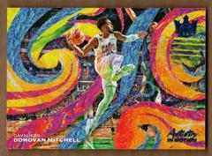 Donovan Mitchell [Amethyst] #12 Basketball Cards 2022 Panini Court Kings Artistry in Motion Prices