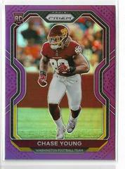 Chase Young [Purple Prizm] Football Cards 2020 Panini Prizm Prices