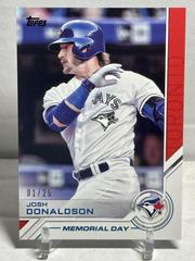 Josh Donaldson [Red] Baseball Cards 2017 Topps Salute Prices