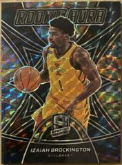 Izaiah Brockington [Interstellar] Basketball Cards 2022 Panini Chronicles Draft Picks Rookie Aura Prices