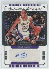 Avery Bradley #CA-AVB Basketball Cards 2022 Panini Contenders Autographs Prices
