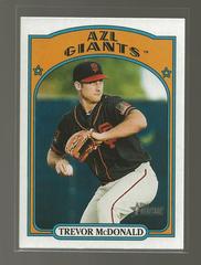 Trevor McDonald #29 Baseball Cards 2021 Topps Heritage Minor League Prices