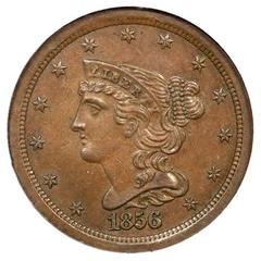 1856 Coins Braided Hair Half Cent Prices