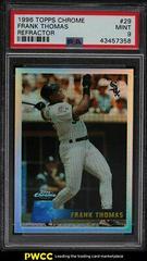 Frank Thomas [Refractor] #29 Baseball Cards 1996 Topps Chrome Prices