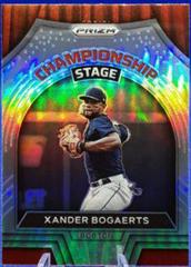 Xander Bogaerts [Silver Prizm] #CS-8 Baseball Cards 2022 Panini Prizm Championship Stage Prices