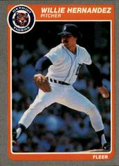 Willie Hernandez Baseball Cards 1985 Fleer Prices