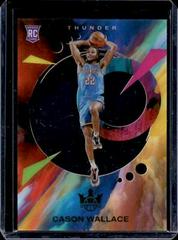 Cason Wallace #20 Basketball Cards 2023 Panini Court Kings Acetate Rookie Prices
