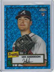 Ian Anderson [Blue Mini Diamond] #11 Baseball Cards 2021 Topps Chrome Platinum Anniversary Prices