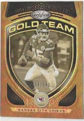 Patrick Mahomes II [Bronze] #GT-2 Football Cards 2021 Panini Certified Gold Team Prices