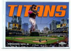 Fernando Tatis Jr. [Orange] #CT-14 Baseball Cards 2023 Topps Chrome Titans Prices