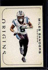 Miles Sanders #BS-15 Football Cards 2023 Panini Origins Blank Slate Prices