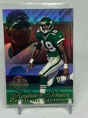Keyshawn Johnson [Row 1] #35 Football Cards 1997 Flair Showcase Prices
