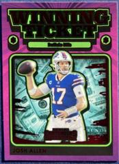 Josh Allen [Ruby] #WT-JAL Football Cards 2021 Panini Contenders Winning Ticket Prices