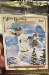 Derek Jeter [Easel] Baseball Cards 2023 Topps X Bob Ross The Joy Of Prices