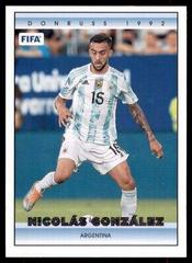 Nicolas Gonzalez [Silver] #3 Soccer Cards 2022 Panini Donruss 1992 Tribute Prices