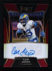 Cam Akers [Red] Football Cards 2021 Panini Select Signatures Select Prices