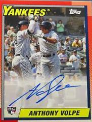 Anthony Volpe Baseball Cards 2023 Topps Archives 1990 Fan Favorites Autographs Prices