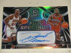 Derrick Coleman Basketball Cards 2021 Panini Spectra Full Spectrum Signatures Prices