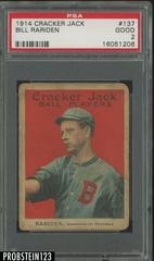 Bill Rariden #137 Baseball Cards 1914 Cracker Jack Prices