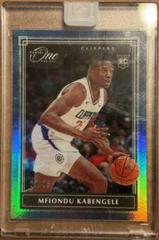 Mfiondu Kabengele [Blue] Basketball Cards 2019 Panini One and One Prices