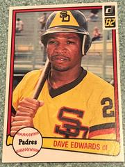 Dave Edwards #247 Baseball Cards 1982 Donruss Prices