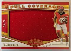 Rashee Rice [Gold] #FC-20 Football Cards 2023 Panini Plates and Patches Full Coverage Prices