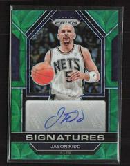 Jason Kidd [Choice Green] #SIG-JKD Basketball Cards 2022 Panini Prizm Signatures Prices