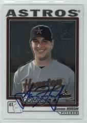 Jason Hirsh [Autograph] Baseball Cards 2004 Topps Chrome Prices