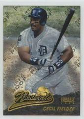 Cecil Fielder #71 Baseball Cards 1996 Pinnacle Starburst Prices