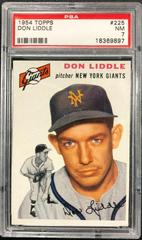 Don Liddle Baseball Cards 1954 Topps Prices