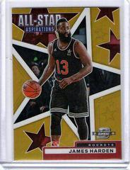 James Harden [Gold] #18 Basketball Cards 2021 Panini Contenders Optic All Star Aspirations Prices