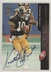 Kordell Stewart Football Cards 1998 Topps Certified Autograph Prices