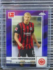 Martin Hinteregger [Purple Refractor] Soccer Cards 2020 Topps Chrome Bundesliga Prices
