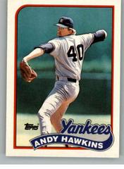 Andy Hawkins #47T Baseball Cards 1989 Topps Traded Prices