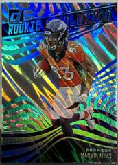 Marvin Mims [Lava] #RR-37 Football Cards 2023 Panini Donruss Rookie Revolution Prices