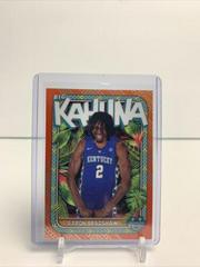 Aaron Bradshaw [Orange] #BK-2 Basketball Cards 2023 Bowman Chrome University The Big Kahuna Prices