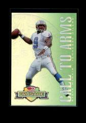 Steve McNair [Green] Football Cards 1998 Leaf Rookies & Stars Crusade Prices