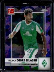 Theodor Gebre Selassie [Purple] #24 Soccer Cards 2020 Topps Chrome Bundesliga Sapphire Prices