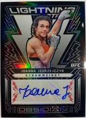 Joanna Jedrzejczyk [Red] #OL-JJZ Ufc Cards 2023 Panini Chronicles UFC Obsidian Lightning Strike Signatures Prices