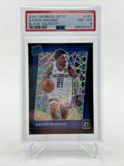 Aaron Wiggins [Black Velocity] #191 Basketball Cards 2021 Panini Donruss Optic Prices
