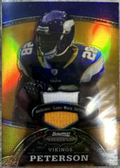 Adrian Peterson [Jersey Gold Refractor] Football Cards 2008 Bowman Sterling Prices