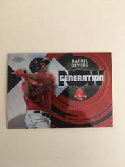 Rafael Devers #GNC-17 Baseball Cards 2022 Topps Chrome Update Generation Now Prices