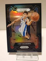 Chet Holmgren [Black] #115 Basketball Cards 2023 Panini Prizm Prices