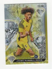 Jacen Russell Rowe [Gold] Soccer Cards 2023 Topps Chrome MLS Derby Diamonds Prices