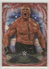 Brock Lesnar [Red] Wrestling Cards 2015 Topps WWE Undisputed Prices
