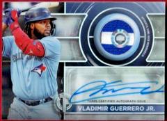 Vladimir Guerrero Jr. Baseball Cards 2024 Topps Tribute Patch Autograph Prices